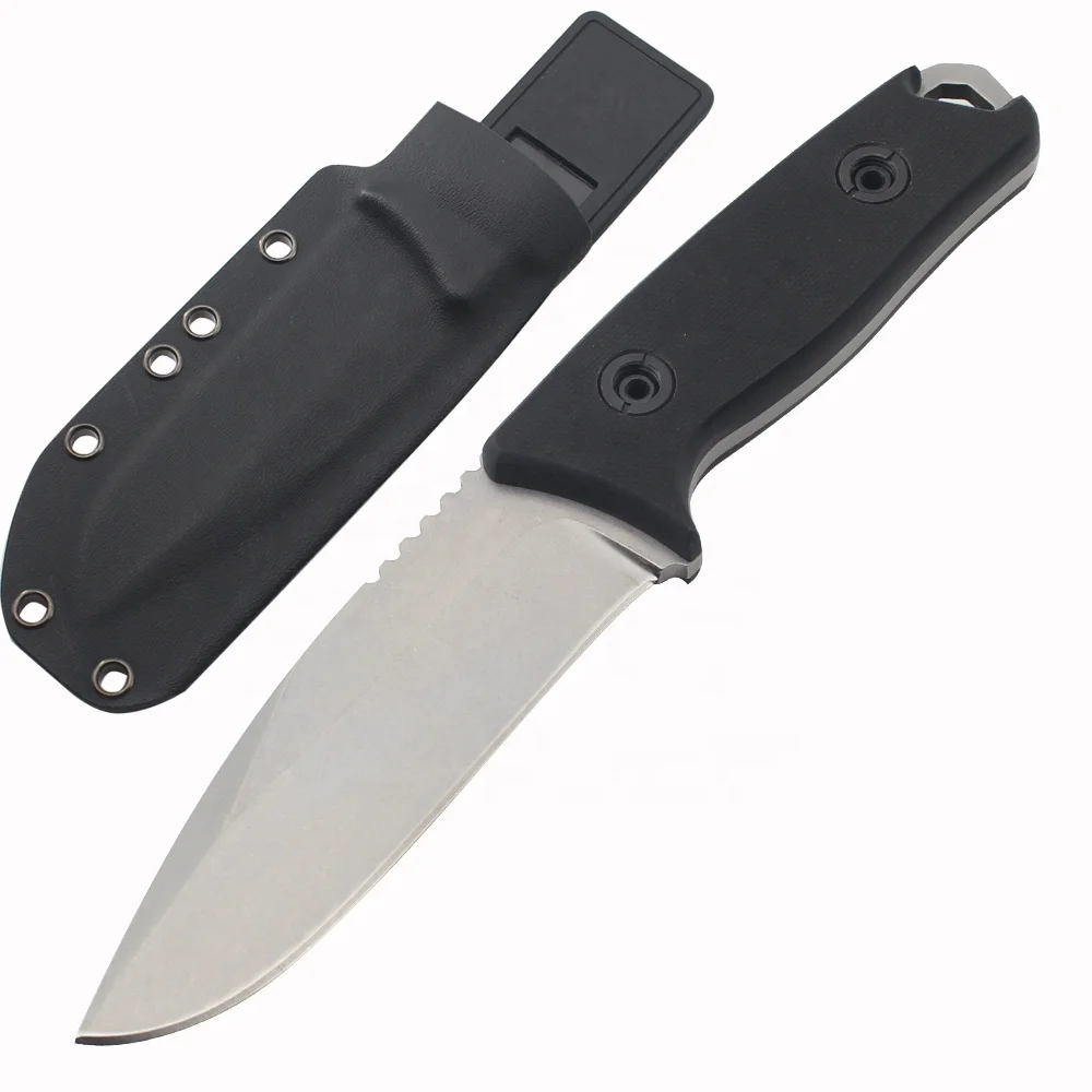 high quality 9cr18mov stainless steel straight knife outdoor