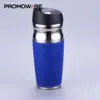 Stainless Flask Vacuum Insulated Thermos Tumbler with Leakproof Button Lid TMSS0278