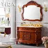 YIDA High Standard Quality Carve Cabinets Solid Wood for Bathroom