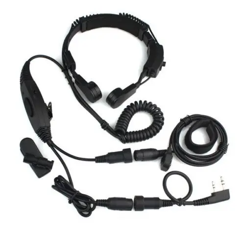 VOX headset throat mic earpiece UV-5R UV-5RA Plus UV-5RB 888S 777S 666S Q15213