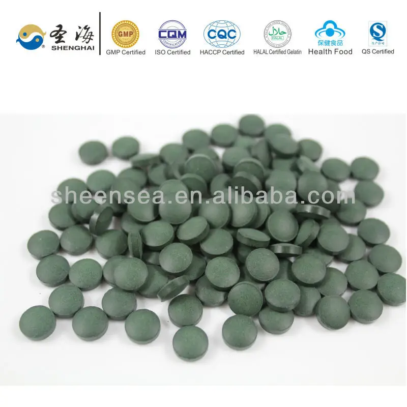 Organic Spirulina Tablet 250mg/500mg Buy Organic Spirulina Tablets In