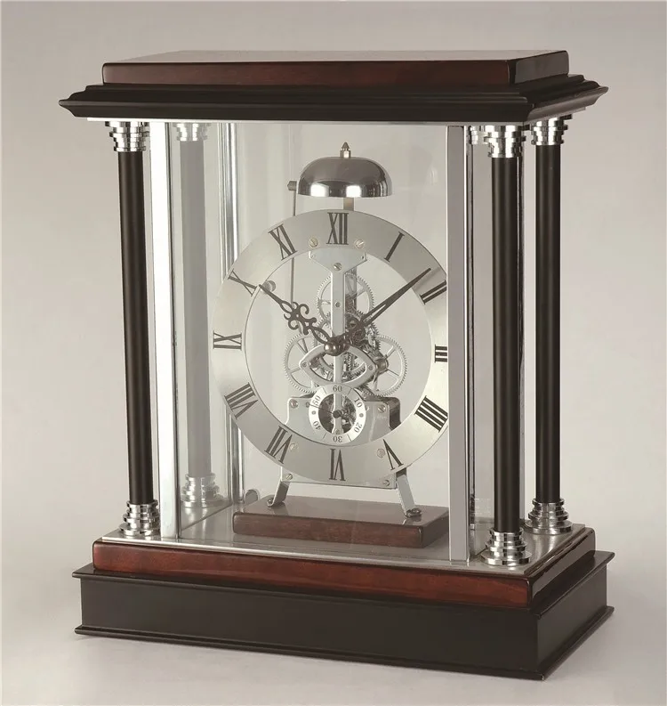 Metal Skeleton Movement Table Clock Quartz Skeleton Clock Buy Antique
