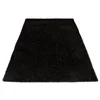 100% De Polyester table Tufted Tapis De brown
