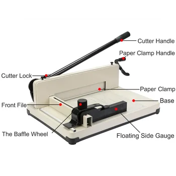 paper duty heavy industrial steel cutter a4 perfect larger