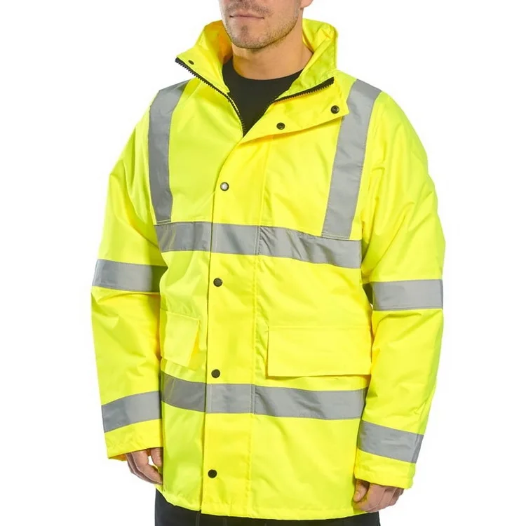 En 20471 Ansi Class 3 Oxford Polyester High Visibility Traffic ...