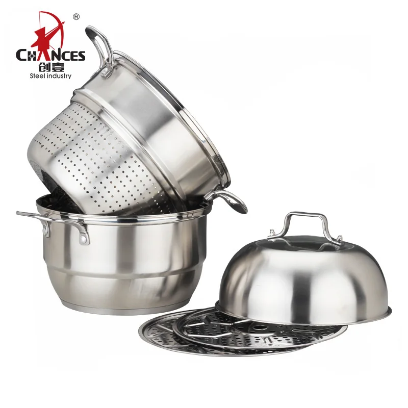 Ss Induction Functional Steamer Pot For Commercial Buy Ss Steamer Pot