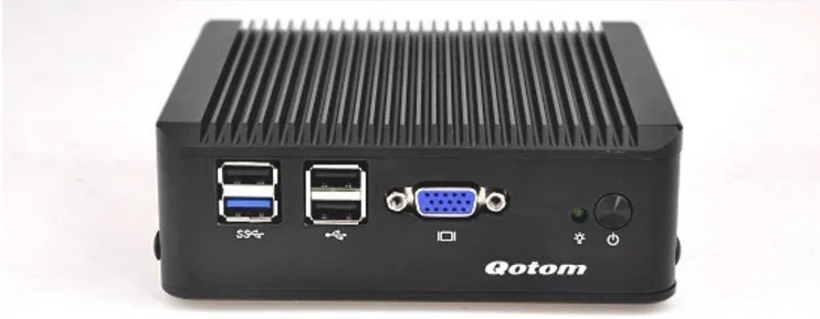 4 Serial Ports Mini PC Qotom-Q470P core i7