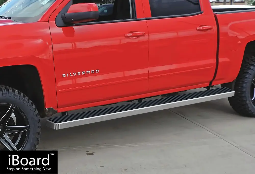 2017 silverado step rails