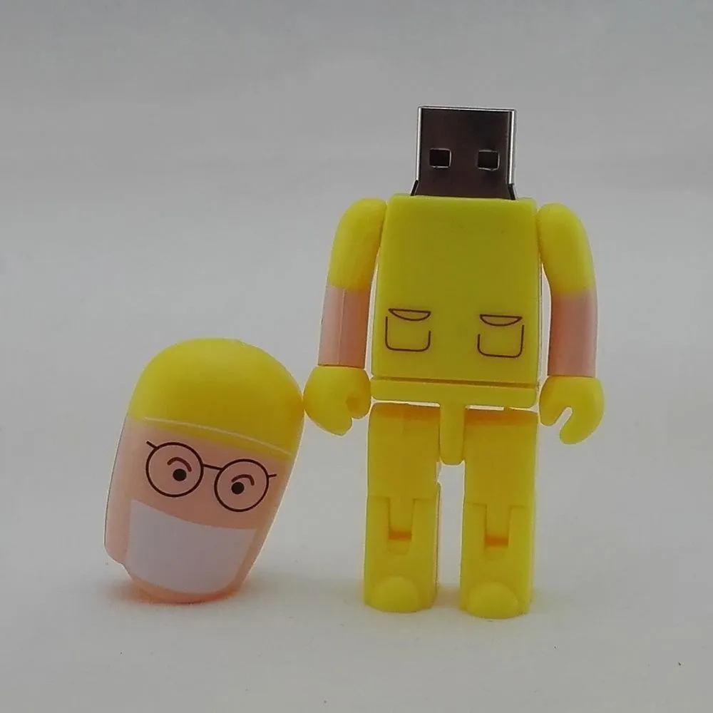 Doctors Male nurse Dentist shape card usb flash pen drive