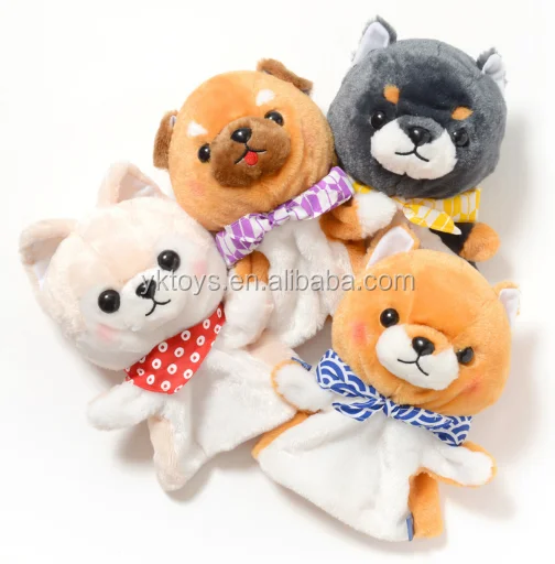 Cute Dog Hand Puppets Plush Animal Hand Puppet Kids Animal Hand Puppets