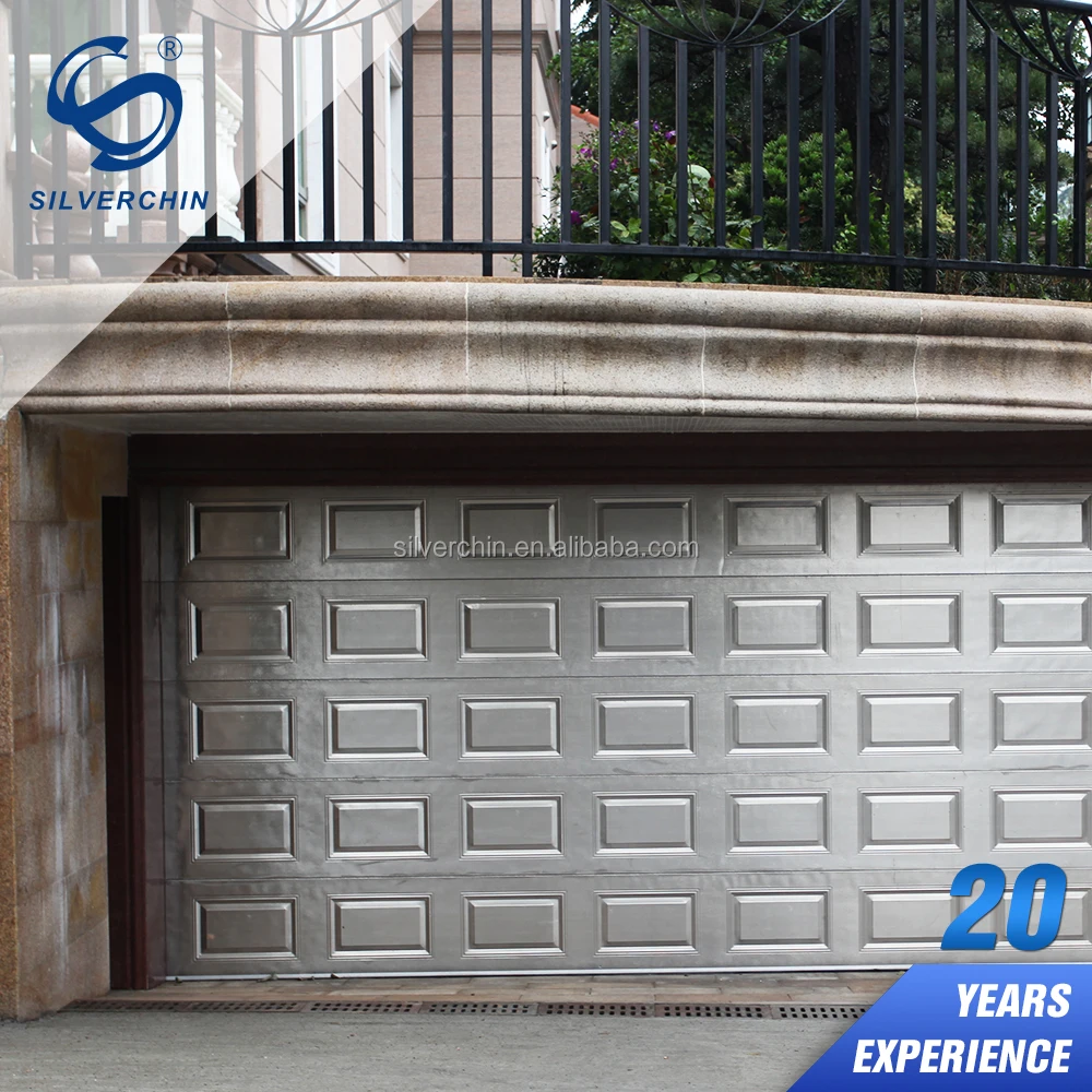 Residencial moderna frag cochera puerta exterior puerta de acero