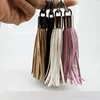Usb Creative pendant Leather key Rings for Android 2-in-1 Stripe data cabl