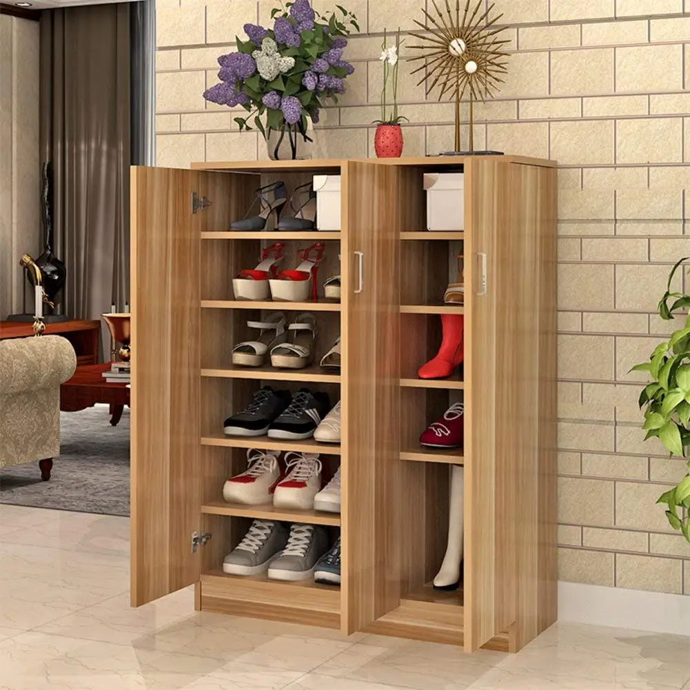 Iron Wooden Shoe Cabinet Door Racks Find Get Quotations Multifunctional Shoe Rack Living Room Cabinet Simple And Modern Wooden Multi