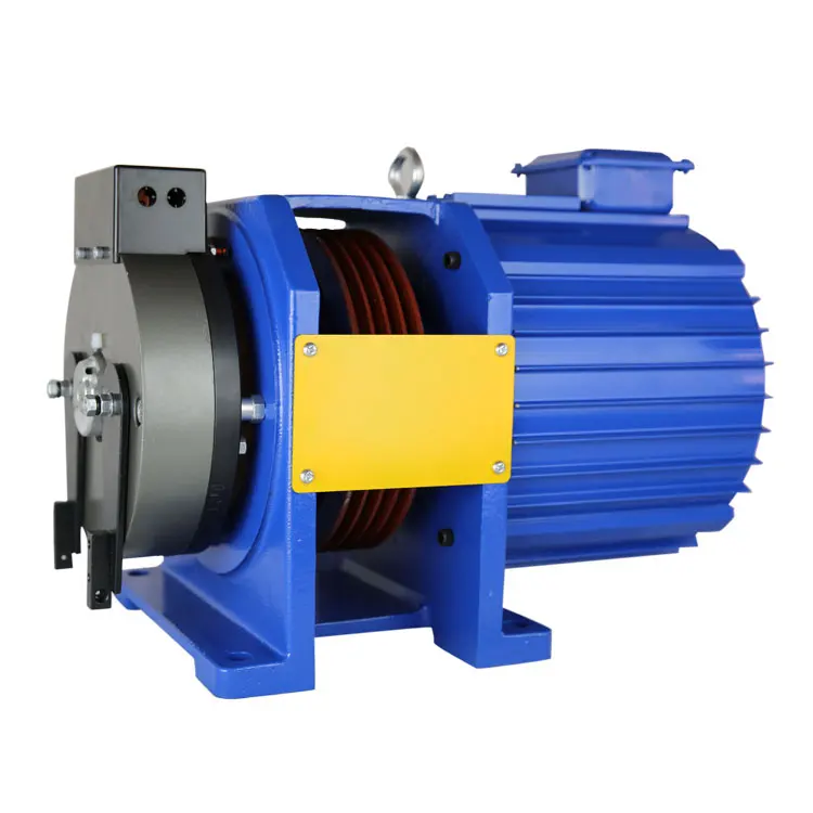 Elevator Motor Machine,Permanent Magnet Motor For Elevator ...