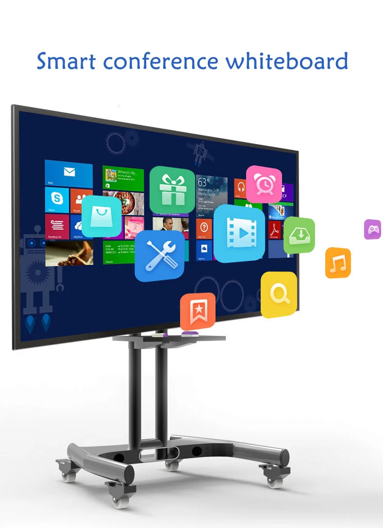 Hushida 55 Inch Free Standing Interactive Whiteboard Buy Portable