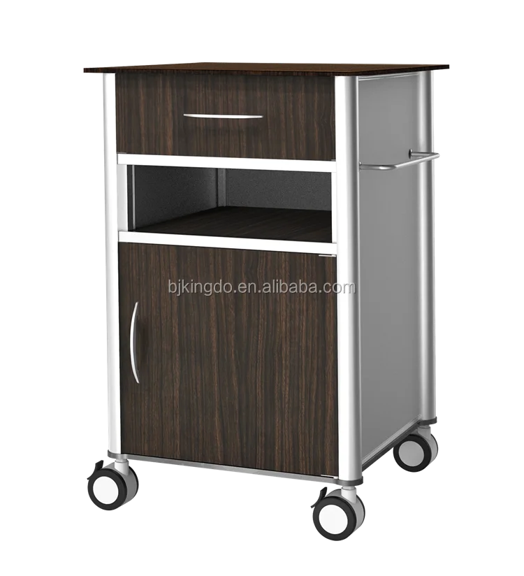 Modern High Quality Bedside Medical Overbed Storage Hospital