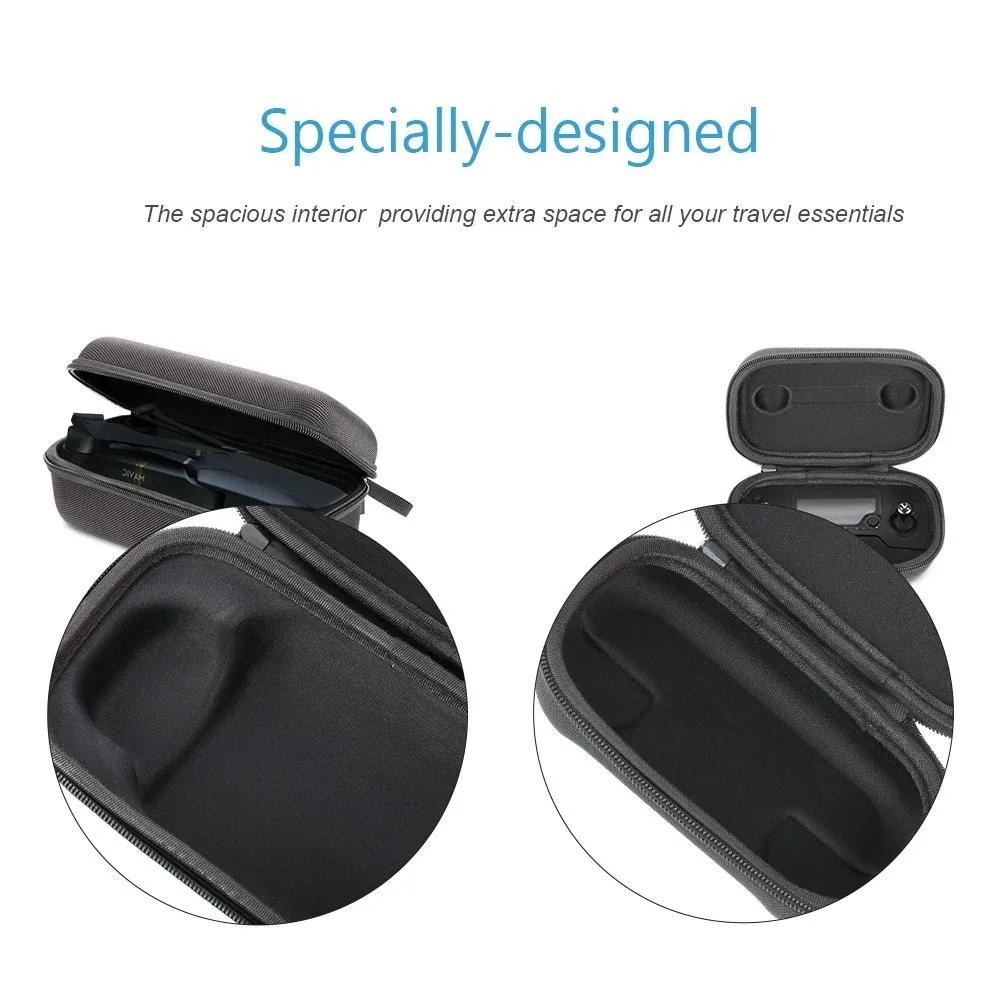 Portable Hard Shell EVA Carrying Case for DJI Mavic Pro Drone and Remote Controller Protective Accessory factory