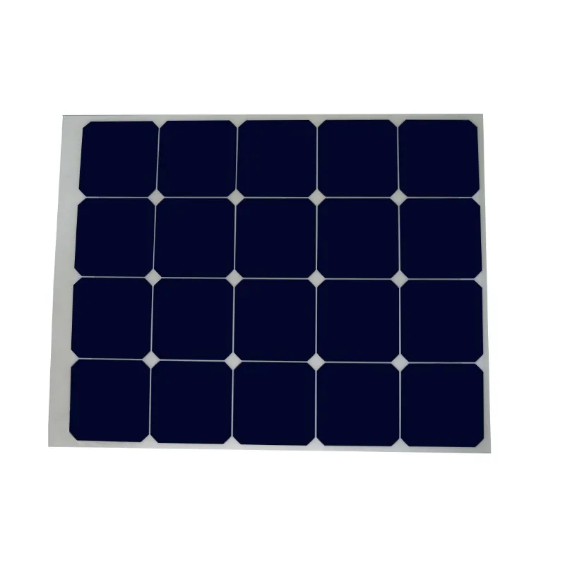 Custom Size Shaped 68W Light Weight Flexible Solar Panel High Efficiency Transfer Thin Film Flat Plate 11V Roll Up Bond ODM