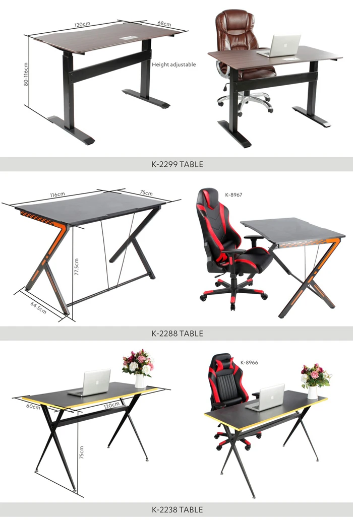 Judor Video Room Computer Gaming Desk Pc Game Gaming Table For Office