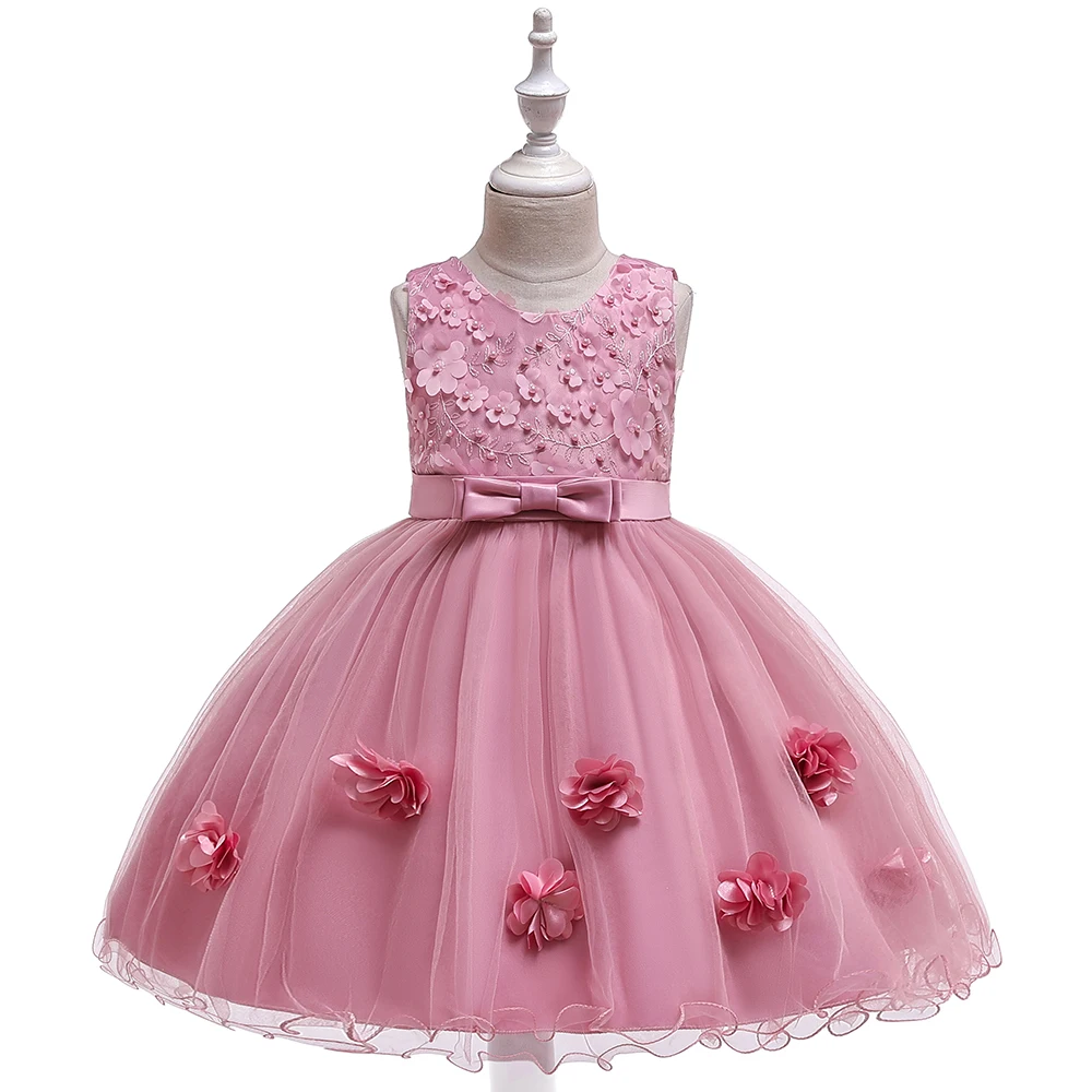 fancy kids clothes girl dress flower child costumes child