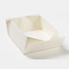 Lift Off Lid And Folding Base Gift Paper Packaging Boxes In Printed Foil Blocked Embossed Debossed Logo