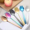 Travel spoon fork stainless Set for Salad or Bread