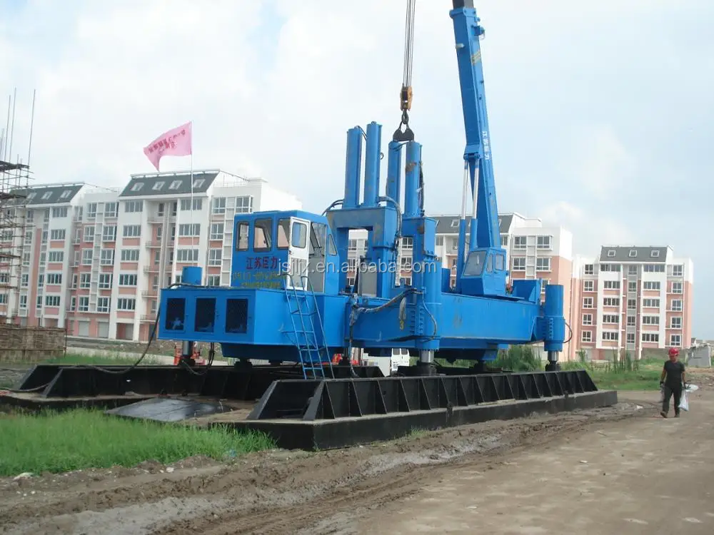 Precast Concrete Hydraulict Static Pile Jacking Machine - Buy Pile ...