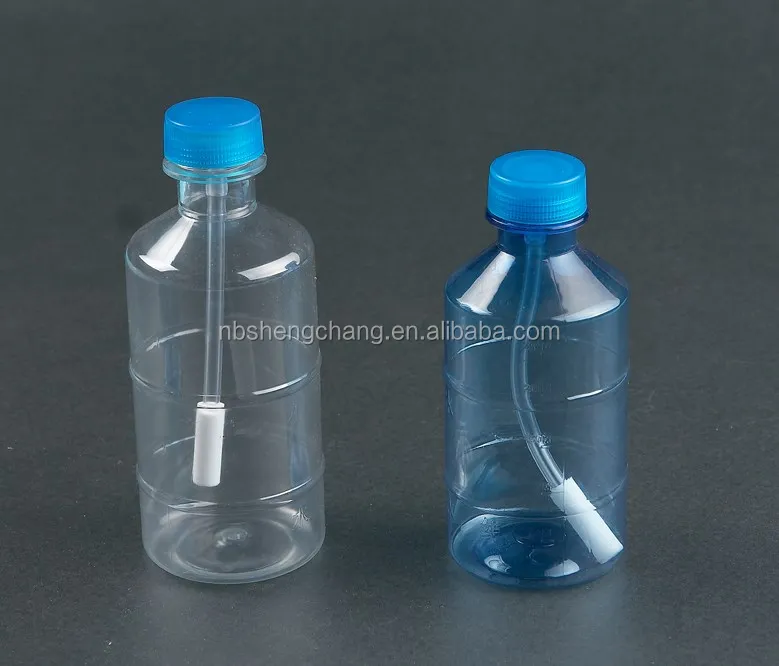 Iso Ce Disposable Medical 100ml 250ml 500ml Plastic Bottle Humidifier