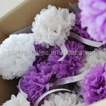 Wedding Decorations Gift Wrapping Colorful Tissue Paper Pom Poms Buy Colorful Tissue Paper Pom Poms For Party Tissue Pom Poms For Wedding