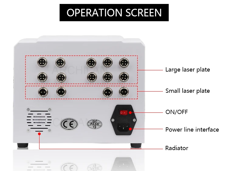 Lipo Laser 650Nm Low Level Therapy Sculpture Machine