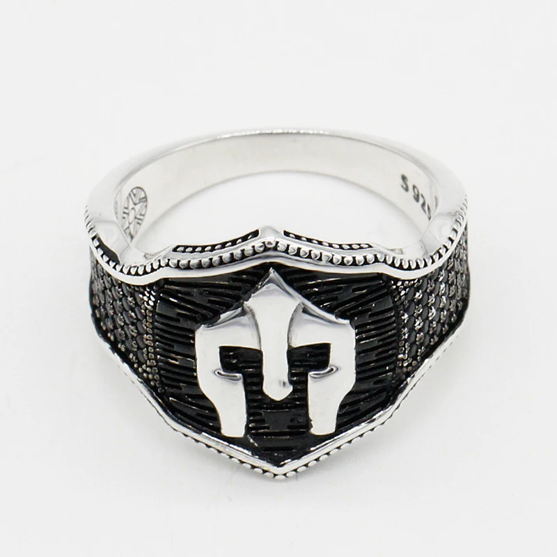 SR47. Spartan Warrior Ring, Gladiator Ring, Viking Helmet Ring, 316L  Stainless Steel Ring. Unisex. Greek Jewelry - Etsy Israel