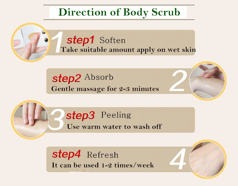 Pomegranate Yelowness Exfoliating Body Whitening Scrub Buy Body