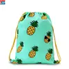 Soft Outdoor carrier drawstring backpack custom print drawstring bag