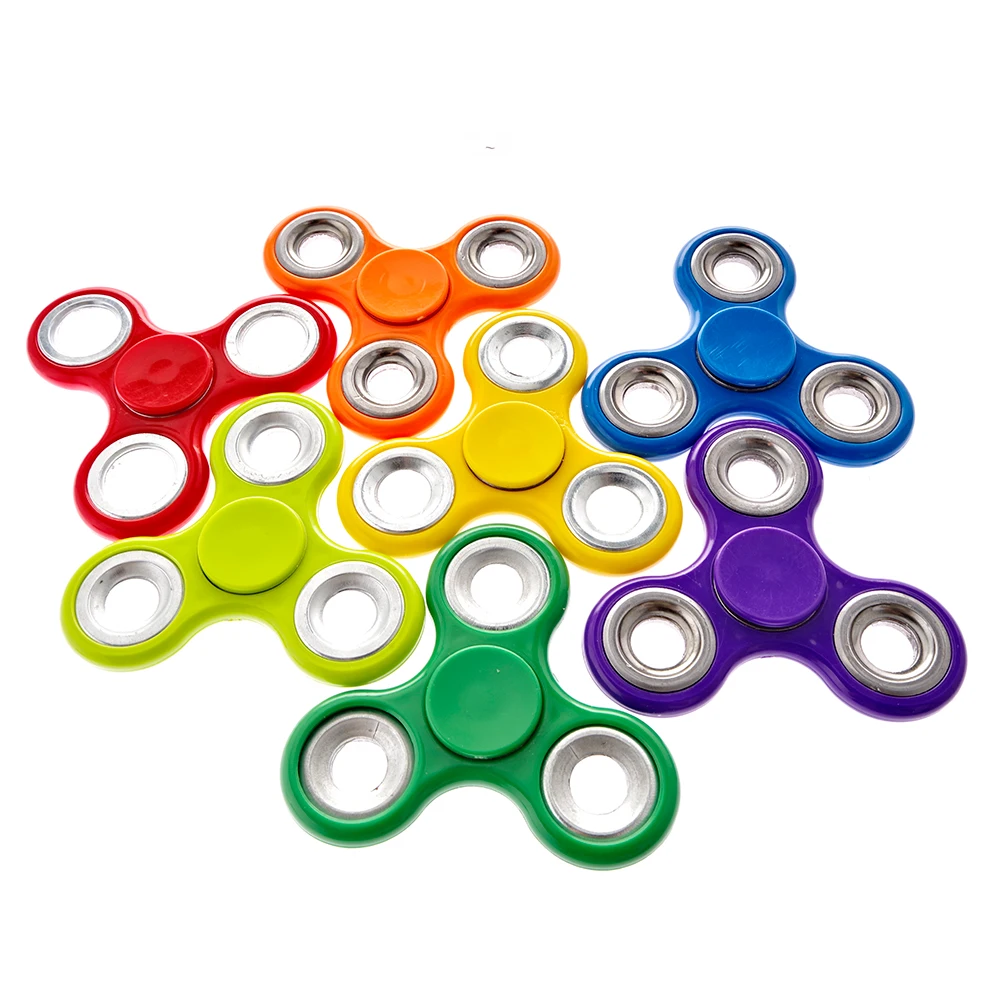 Fidget Fileurs &Agrave; Main 25 PC Couleur Paquet En Vrac EDC Tri-Spinner Bureau &Eacute;cole Jouet Soulagement D'anxi&eacute;t&eacute; TDAH &Eacute;tudiant Se D&eacute;tendre paquet de th&eacute;rapie Peigne