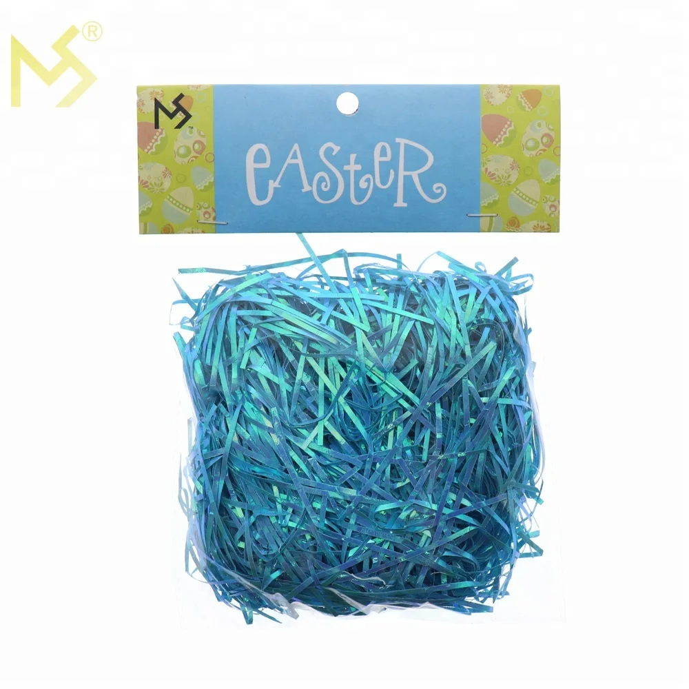 Wholesale Colorful Easter Grass Easter Basket Filler Material Buy