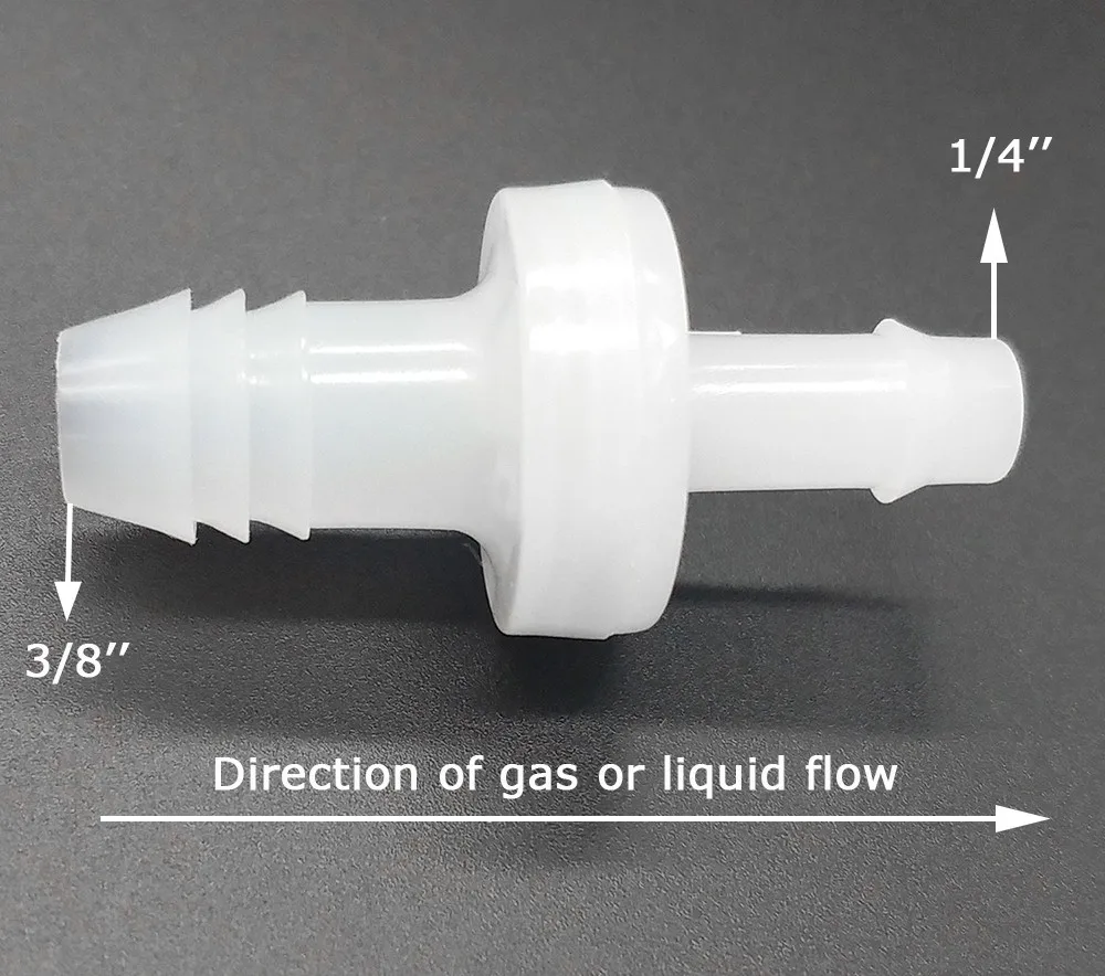 Plastic Reducing Check Valve One Way Air Valve Buy Ozone Check Valve