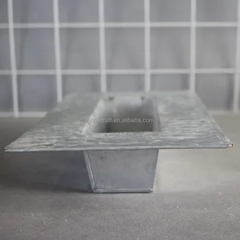 Concrete Home Decor Roman Style Tin Rectangular Flower Pot Decorative Garden Line Planter Wall Shabby Chic Pots Concrete Home Decor Roman Style Tin Rectangular Flower Pot Decorative Garden Line Planter Wall Shabby Chic Pots