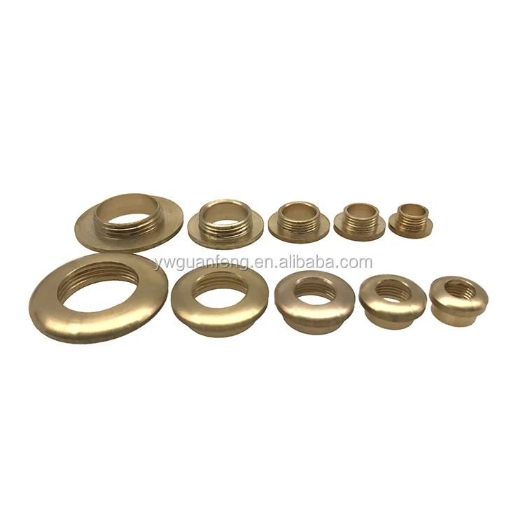 Guanfeng Screw Pattern Grommet Washer Double Side Brass Material