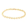 74431 xuping costume jewels fashion design yellow gold copper alloy bangles and bracelets for women
