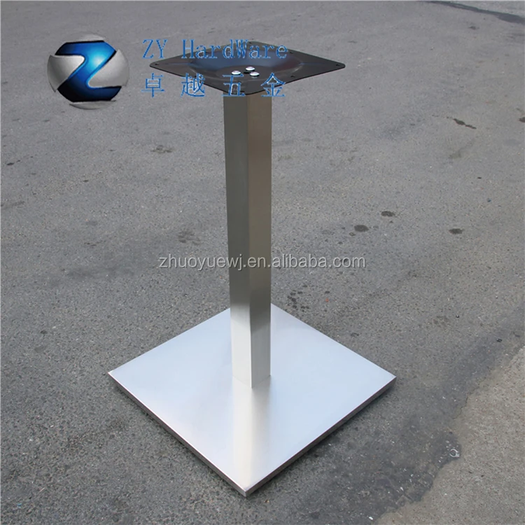 2 Seating Cast Iron Buffet Table Base Composite Stainless Steel Coffee