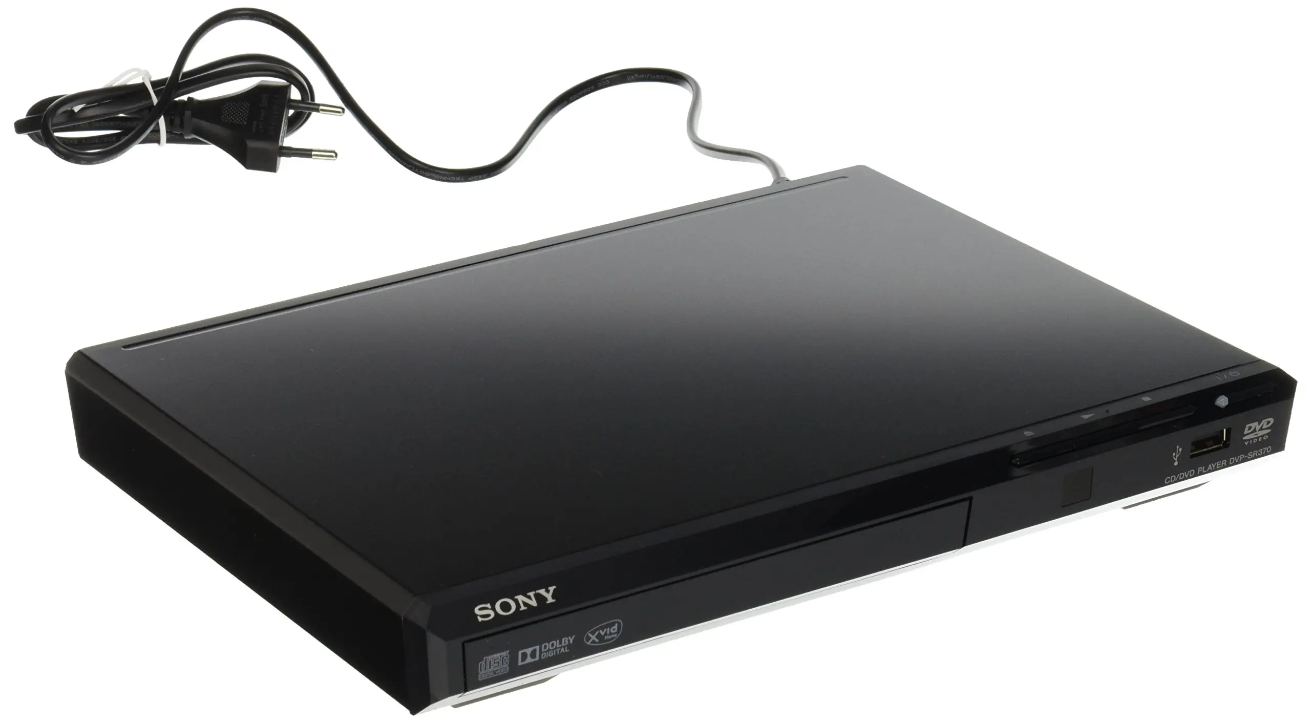 Dvd sony. DVD Sony DVP-sr370. DVD-плеер Sony DVP-sr370. DVD-плеер Sony DVP-sr370 черный. Плеер Sony DVP sr370.