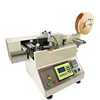 High speed and precision automatic computer cutting machine for woven belt ,cable ,label Hot and Cold cutting machine
