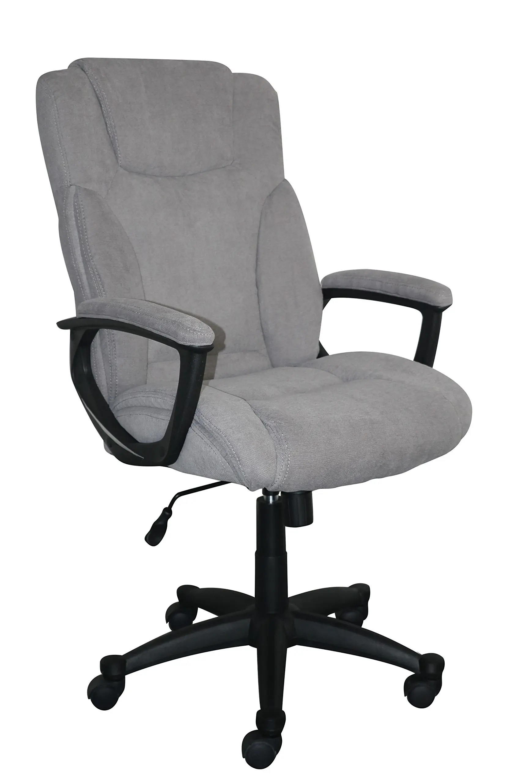 Serta Style Hannah II Office Chair, Harvard Gray Microfiber