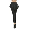 double deck layer yoga pants with short skirt running fitness wholesale high waist custom sports printed yoga leggings women