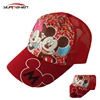 High quality children cute style cartoon pattern custom logo mini moq baseball cap