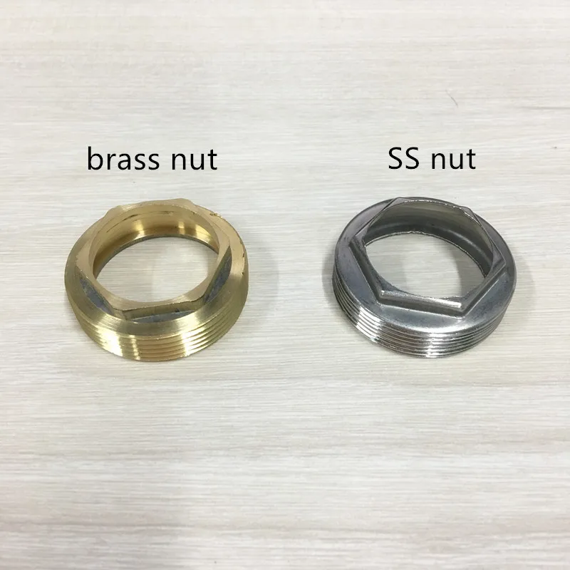 2019 Hot Sales Faucet Accessory Nut Brass Cartridge Hexagonal Locking