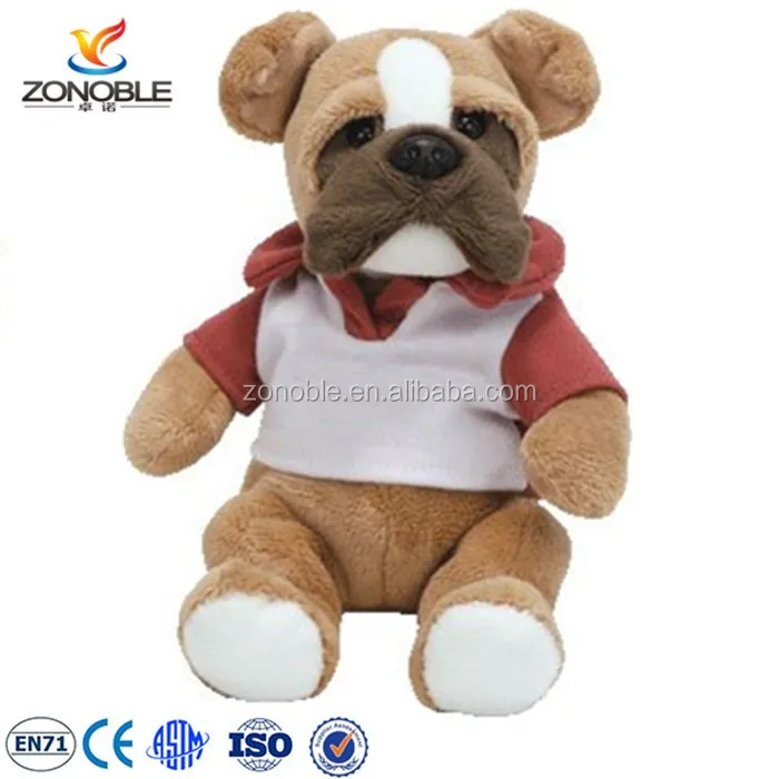 large bulldog soft toy