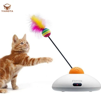 automatic feather cat toy