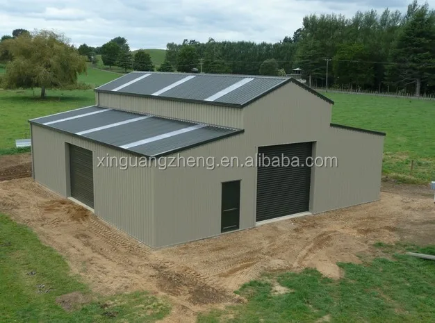 steel structure small prefabricated building cheap construction metal sheds