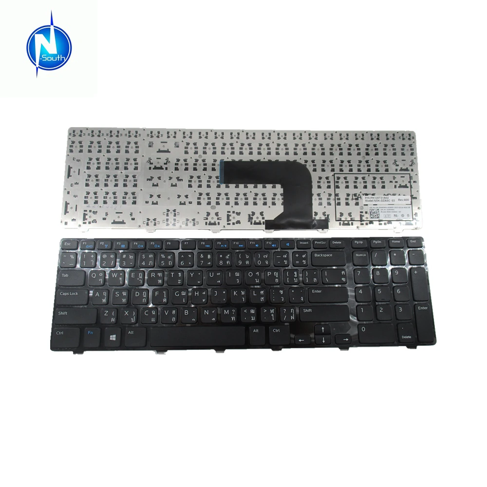 Brand New Laptop Keyboard For Dell Inspiron 3521 3537 5521 5537 Thai Black Buy Laptop Keypad For Dell Inspiron 3521 3537 5521 5537 Thai For Dell Inspiron 3521 3537 5521 5537 Thai Laptop Keyboard Thai Keyboard Product On Alibaba Com